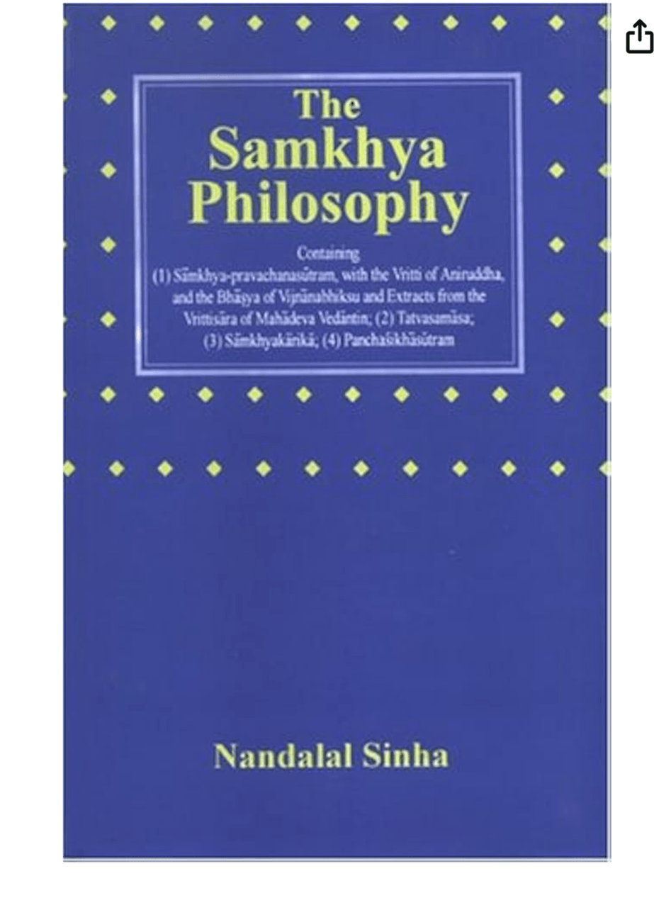 The Samkhya-Pravachanasutram, my take&nbsp;on.